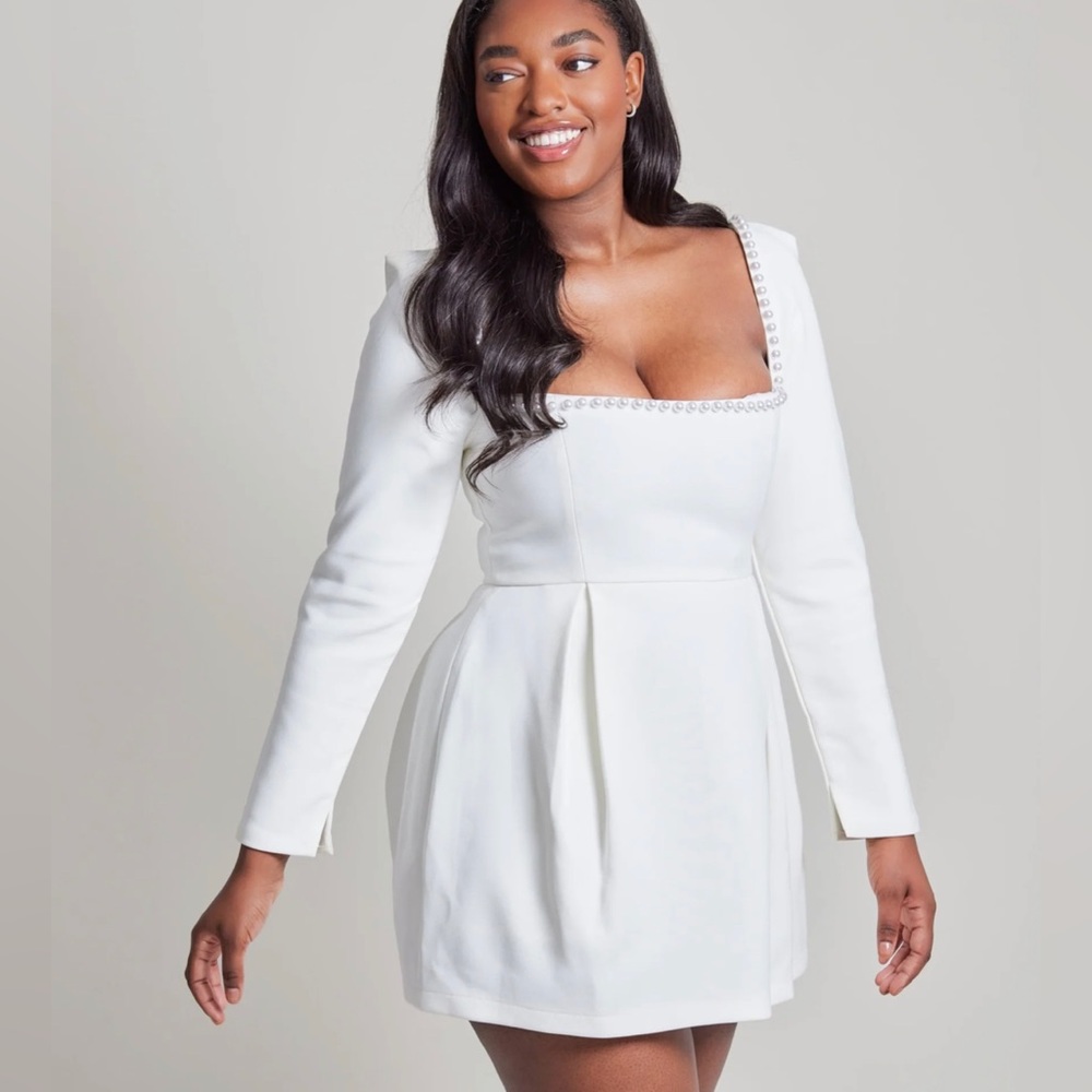 Odd Muse Pearl Dress White XXL US 12